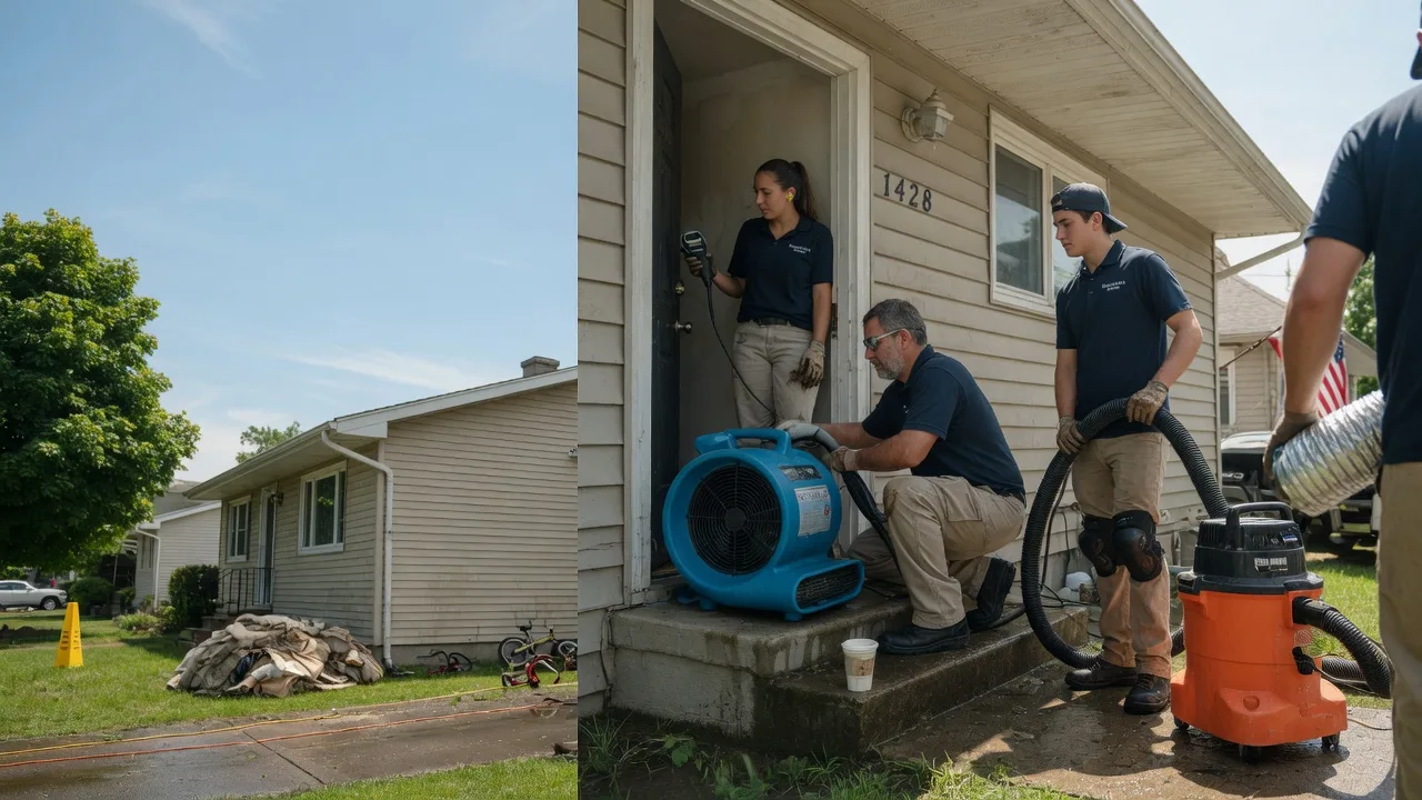 Water Damage Restoration in Edinburg, PA near me